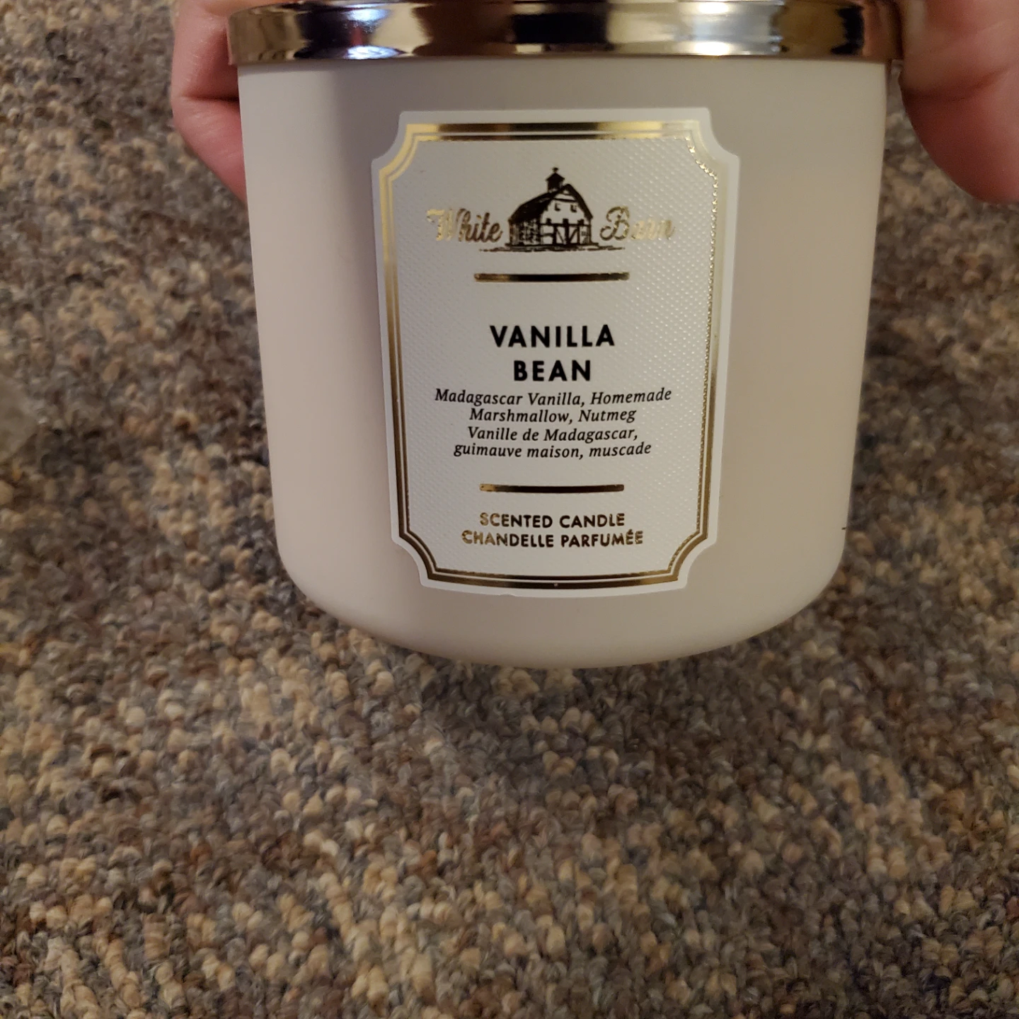 White Barn Vanilla Bean Scented Candle 14.5 oz