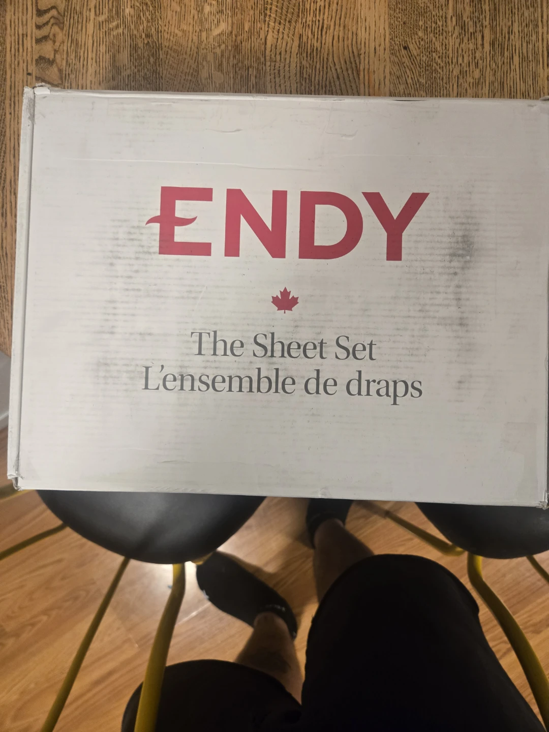 BRAND NEW - Endy Queen Sheet Set - Cherry Blossom
