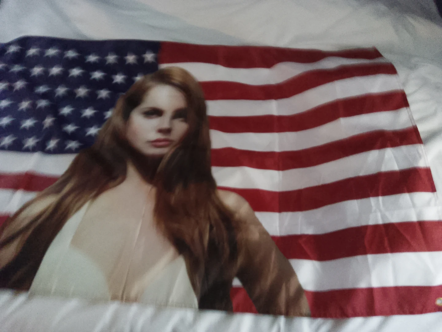 Lana Del Rey American Flag