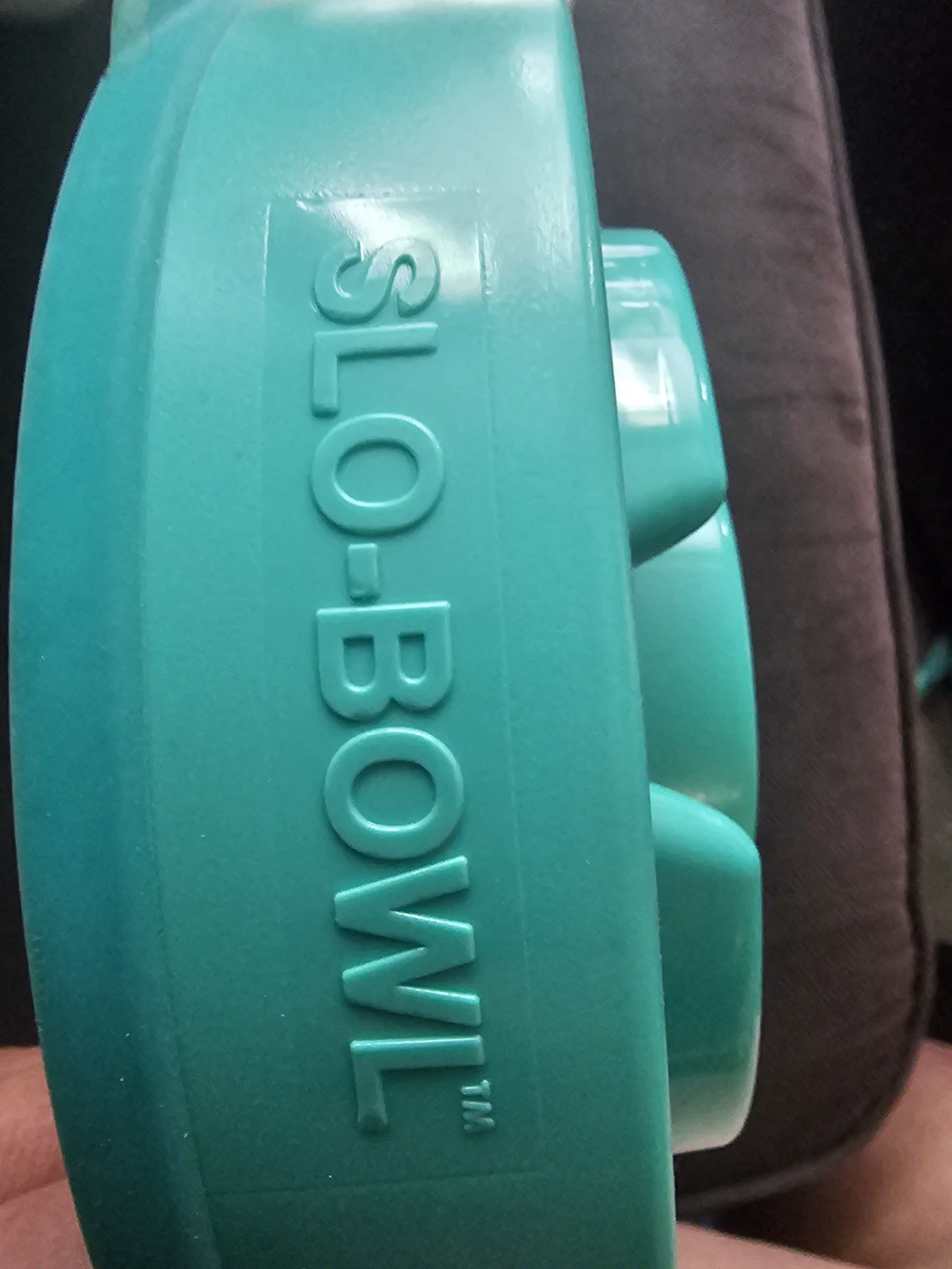 SLO-BOWL Teal Slow Feeder Pet Bowl - photo 2