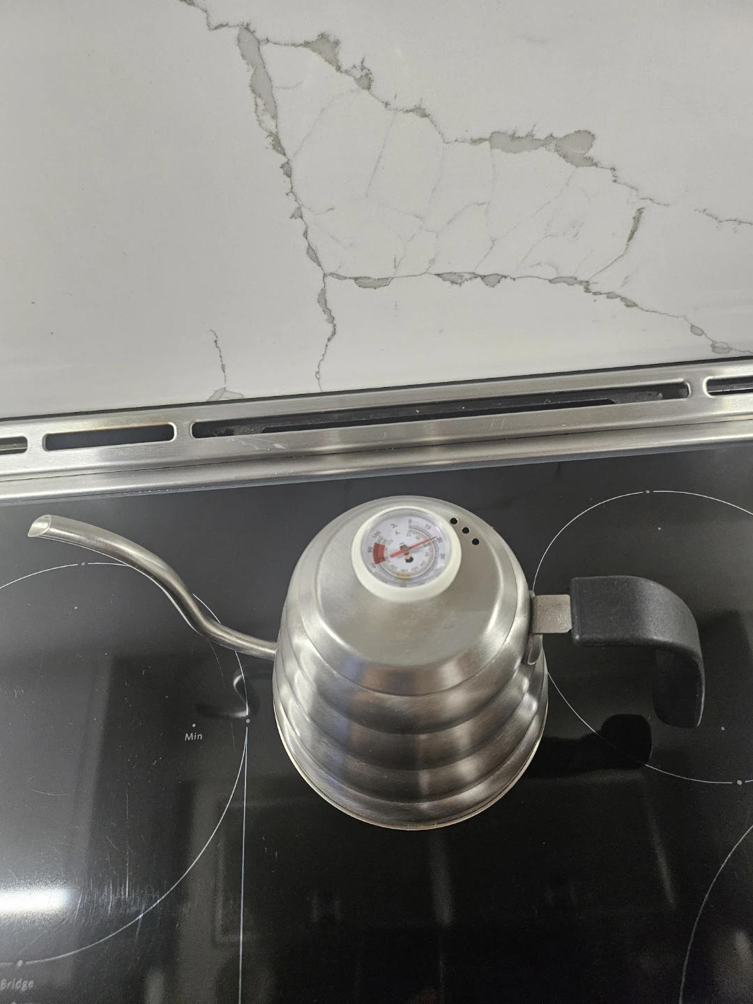 Stainless Steel Gooseneck Kettle with Thermometer ⚽️ - photo 2