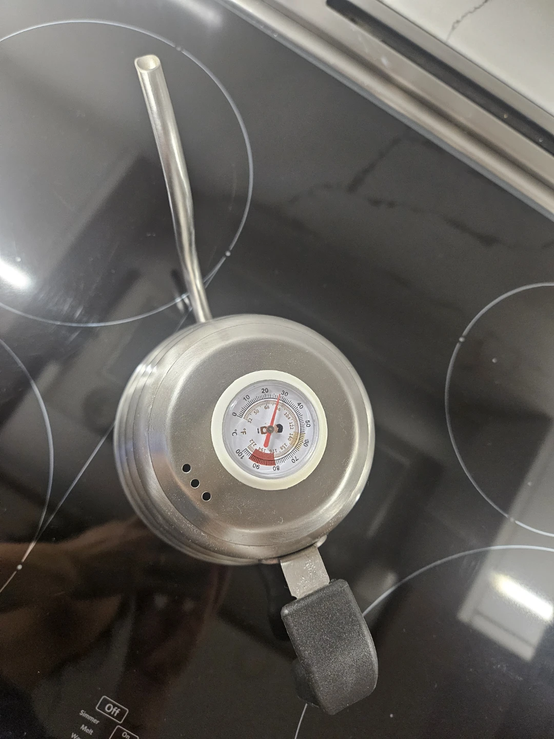 Stainless Steel Gooseneck Kettle with Thermometer ⚽️ - photo 3