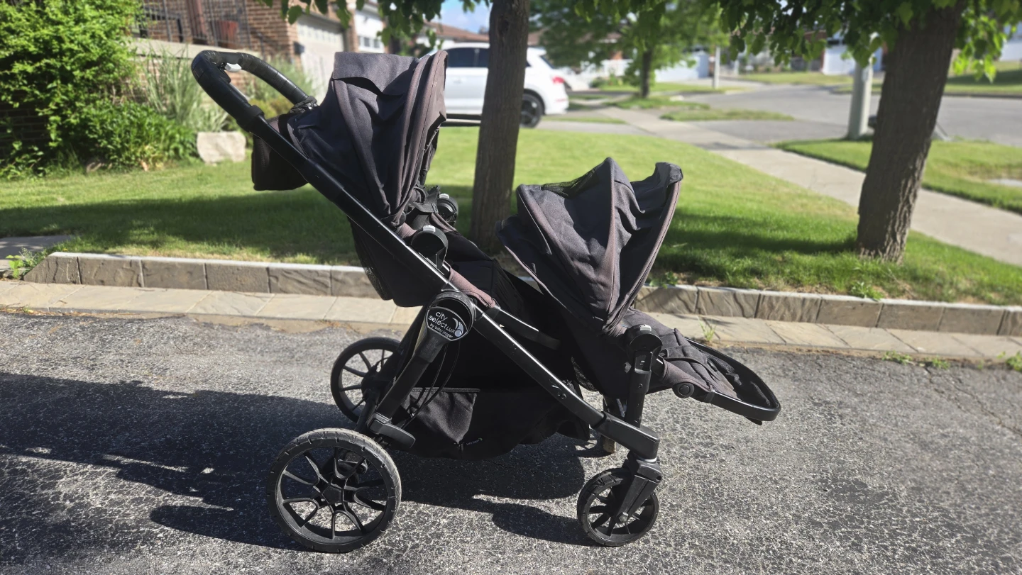Baby Jogger City Select Double Stroller with Peg Perego carrier - photo 2