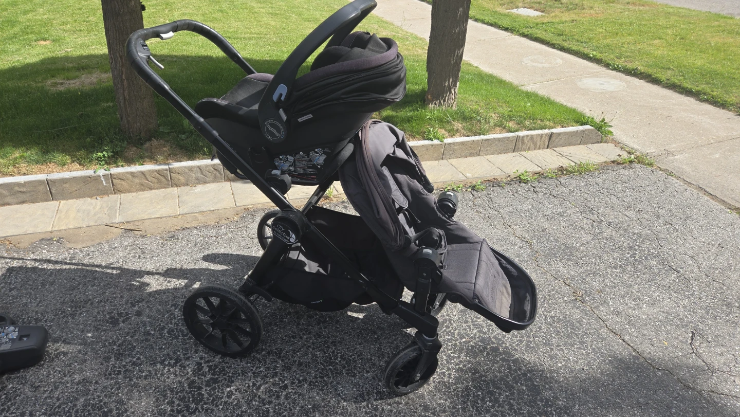Baby Jogger City Select Double Stroller with Peg Perego carrier - photo 3