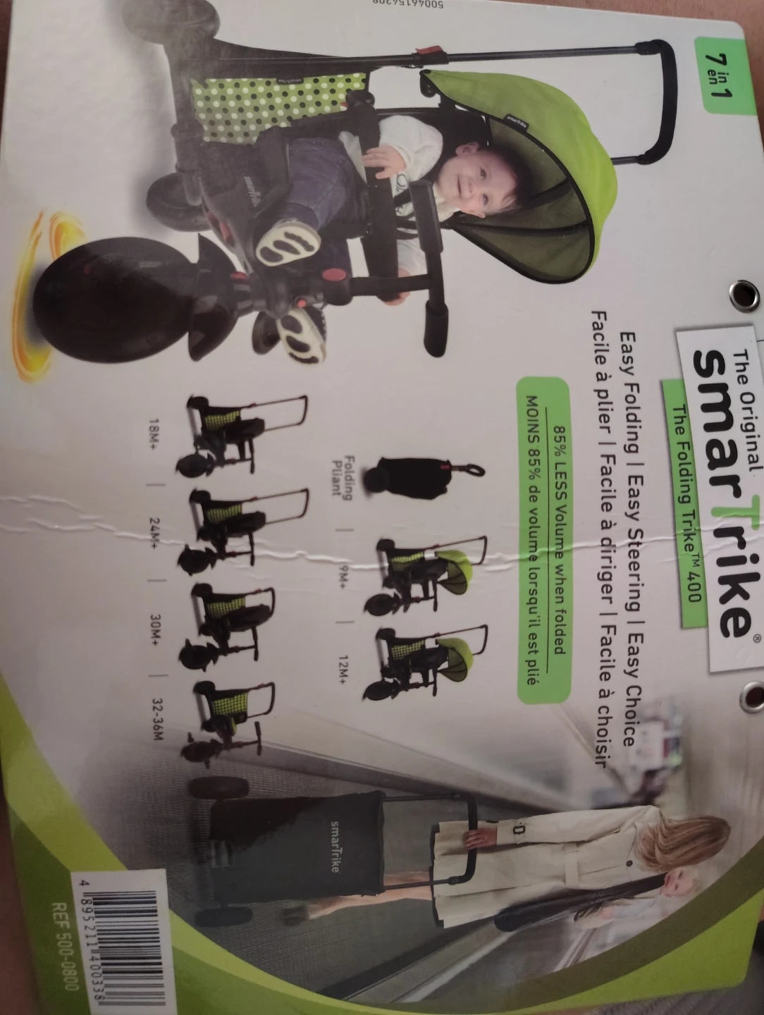 Smartrike 400 Folding Tricycle - photo 2
