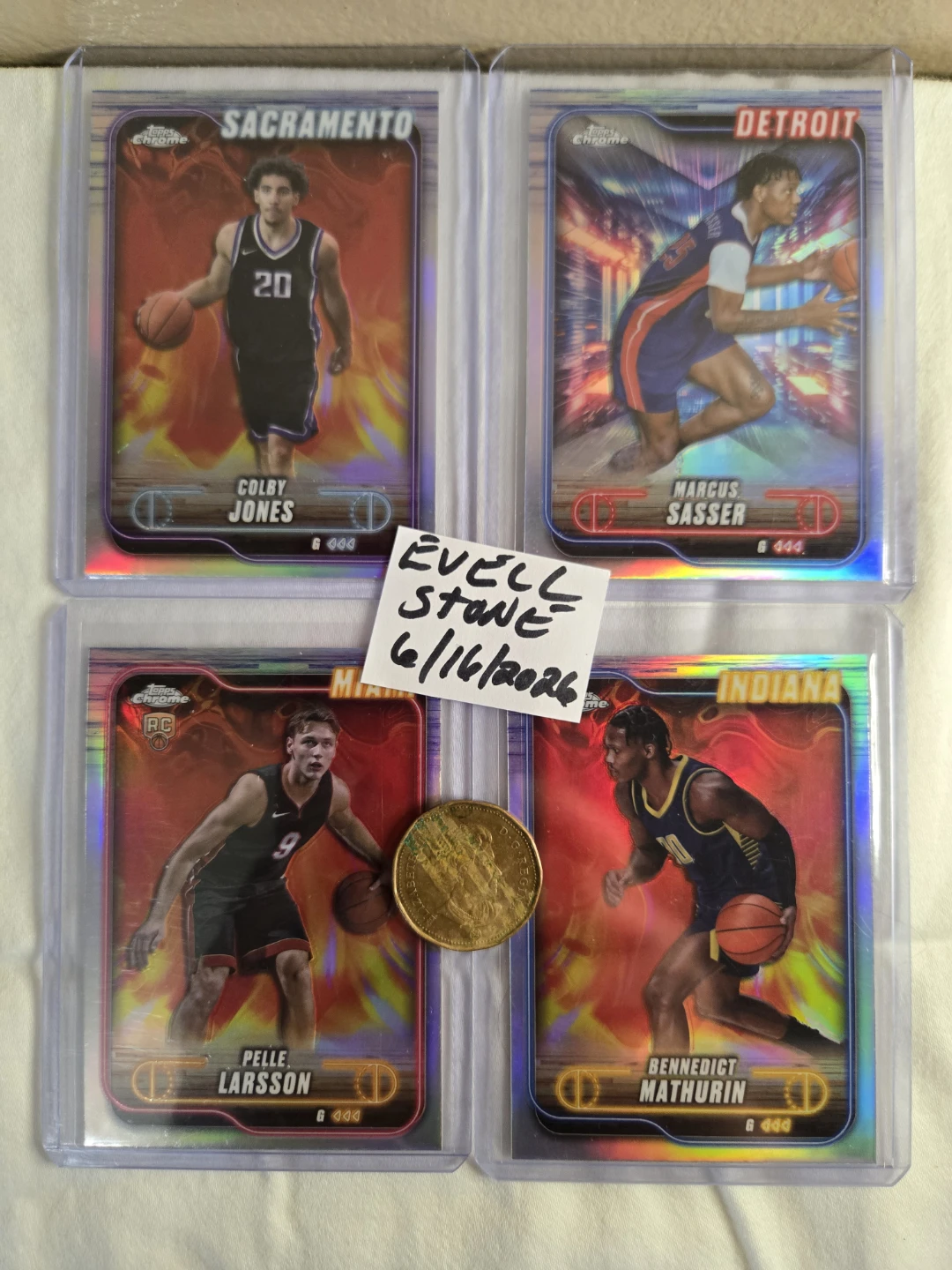 Assorted 2024 Topps Chrome Basketball Cards - photo 5