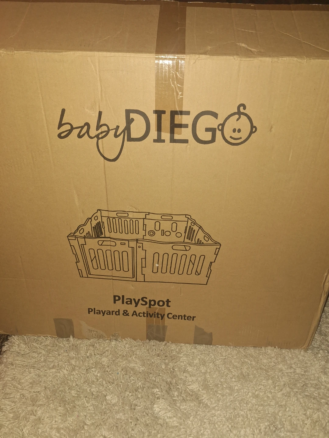 Baby Diego PlaySpot Playard & Activity Center