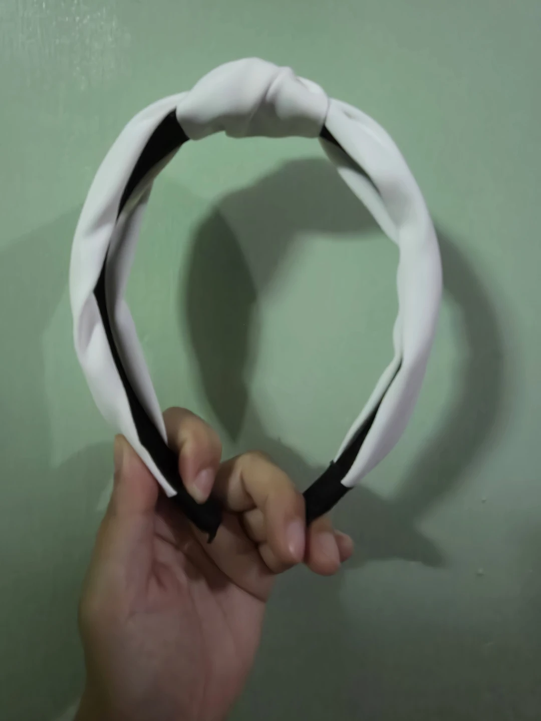 White Knotted Headband ⚽️ - photo 2