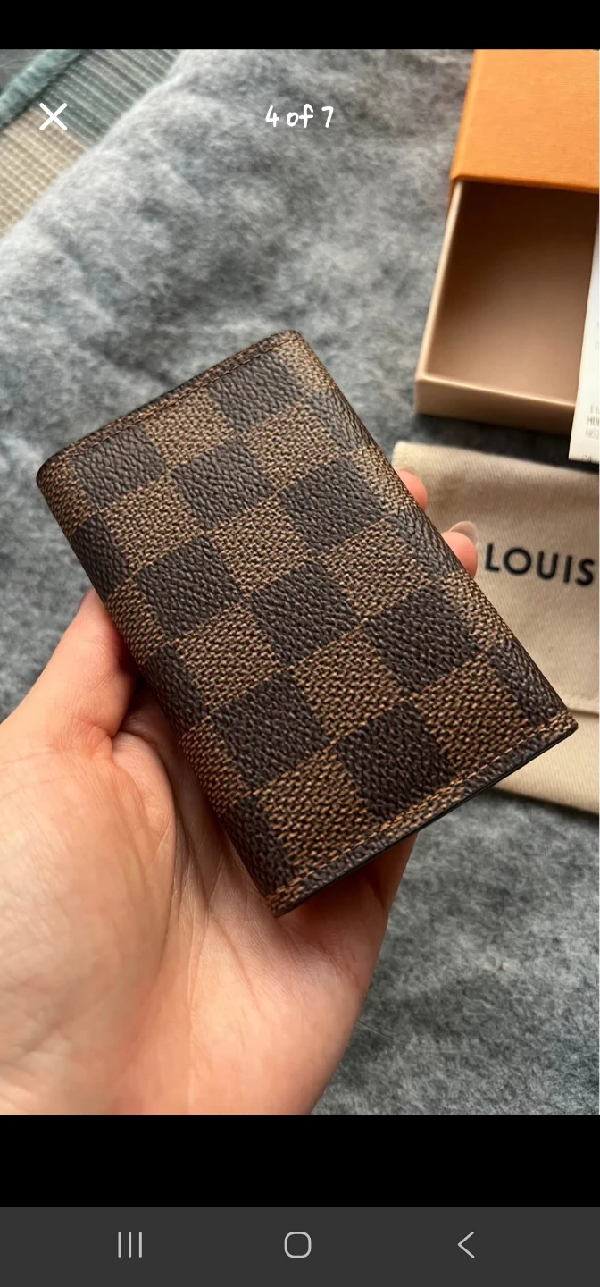 Louis Vuitton Damier Ebene 6 Key Holder - photo 2