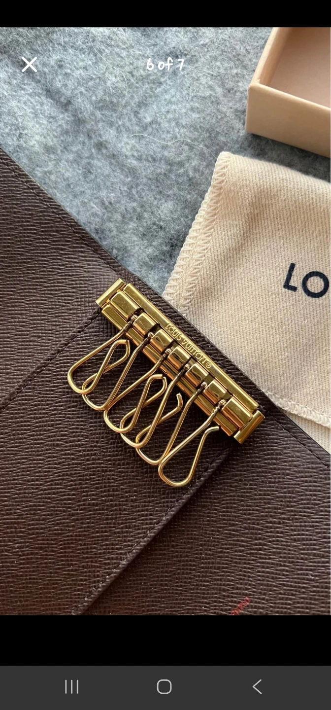 Louis Vuitton Damier Ebene 6 Key Holder - photo 5