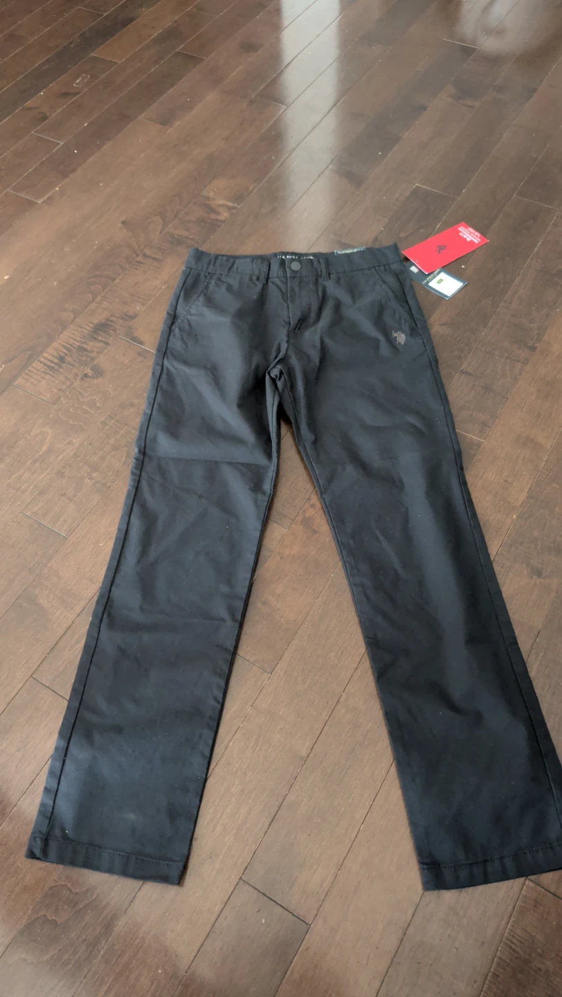 U.S. Polo Assn. Pantalon noir grandeur 14 - photo 3