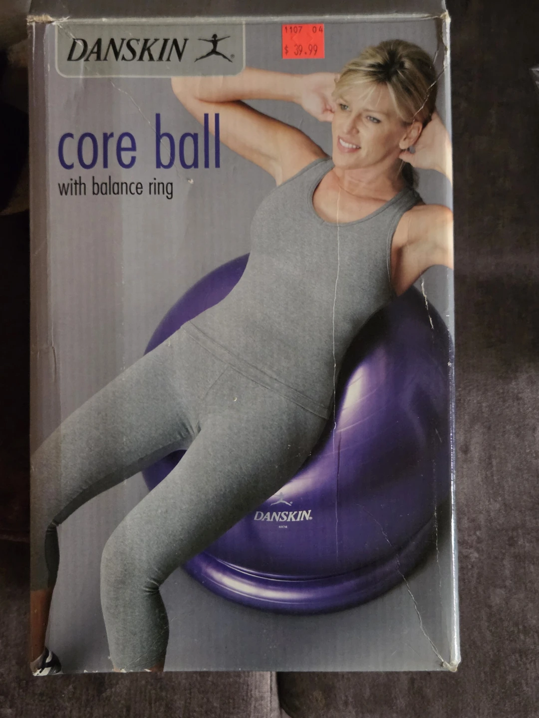Danskin Core Ball with Balance Ring - 65cm