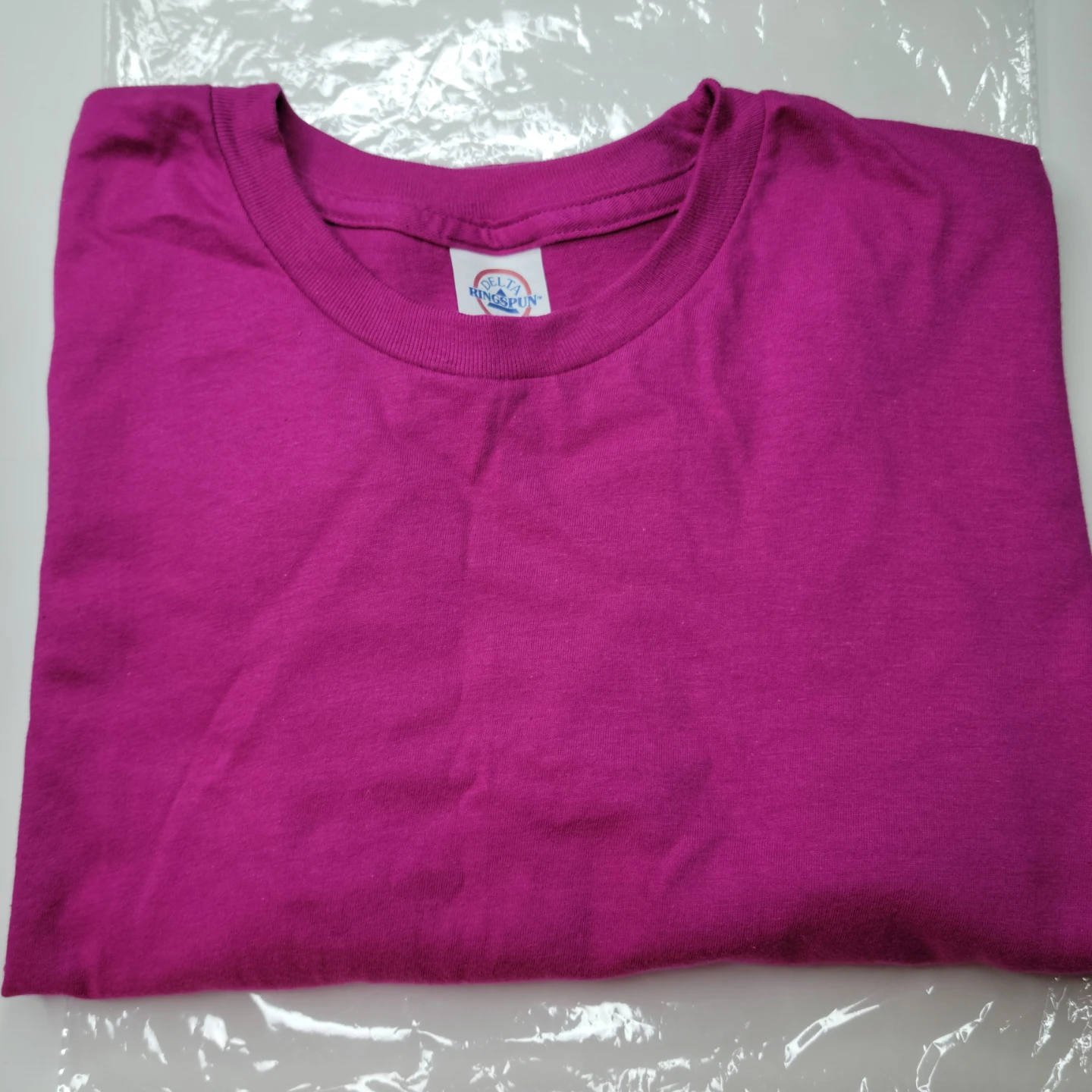 Delta Ring Spun T-Shirt - Pink⚽️ - photo 2