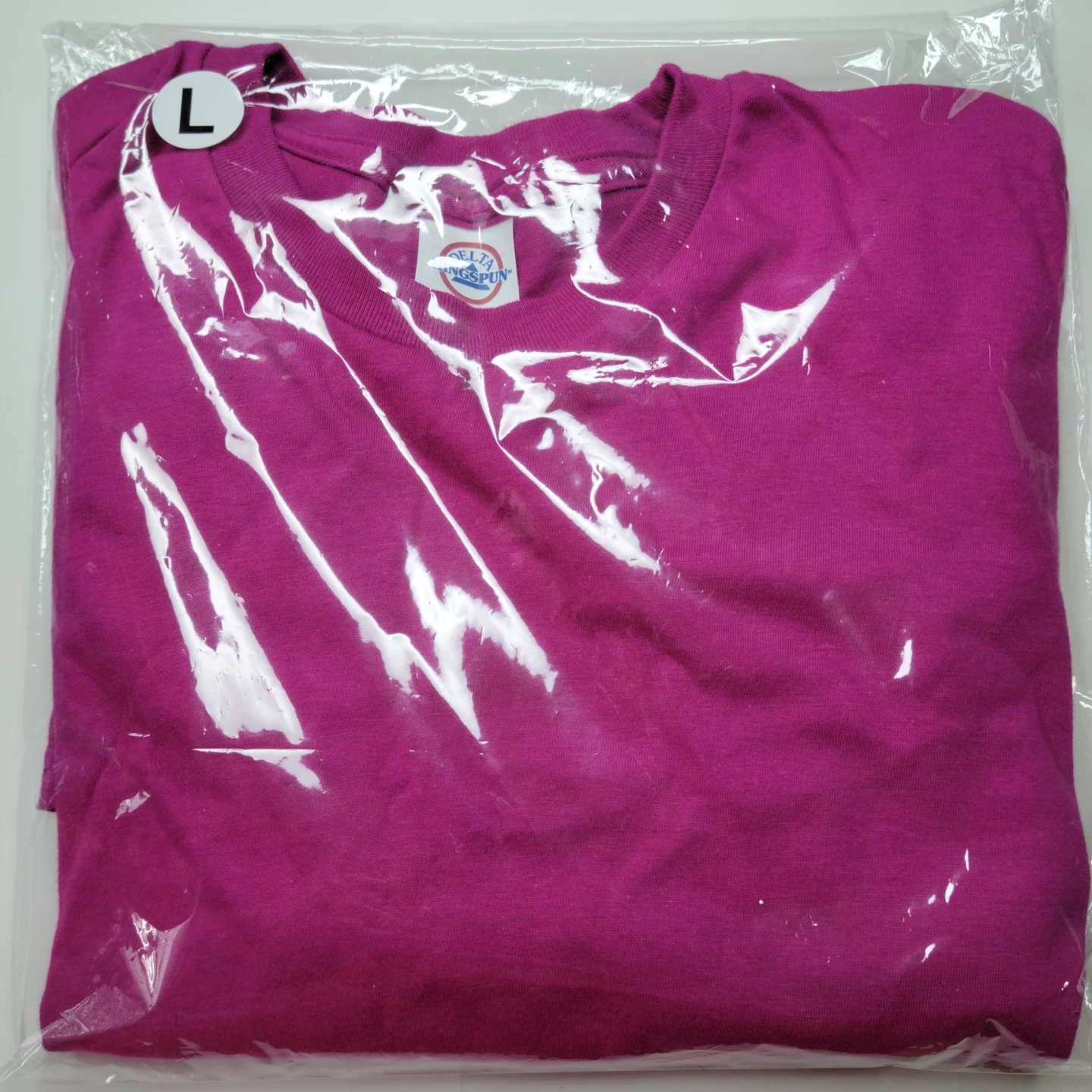 Delta Ring Spun T-Shirt - Pink⚽️ - photo 5
