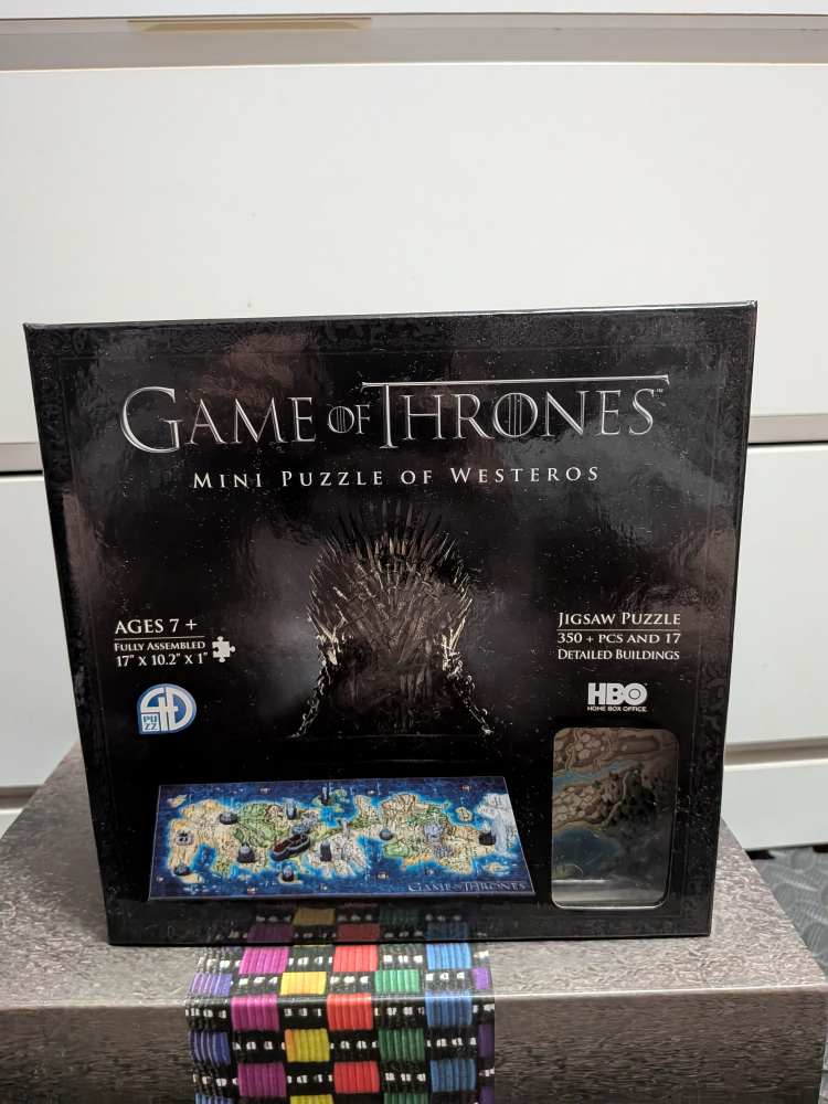 Game of Thrones Mini Puzzle of Westeros Jigsaw Puzzle