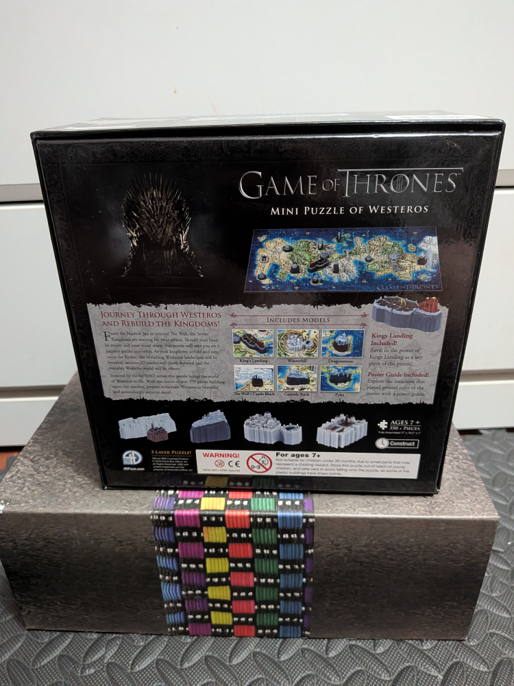 Game of Thrones Mini Puzzle of Westeros Jigsaw Puzzle - photo 2