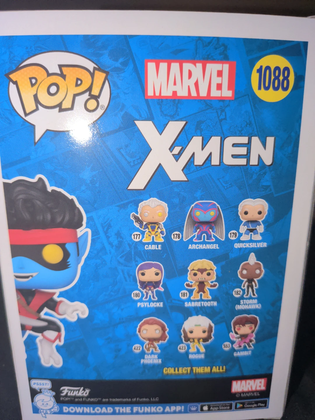 Funko Pop! Marvel Nightcrawler 1088 - photo 4