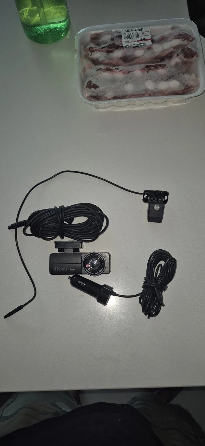 4K WiFi Dash Cam with Wide Angle Lens - photo 2