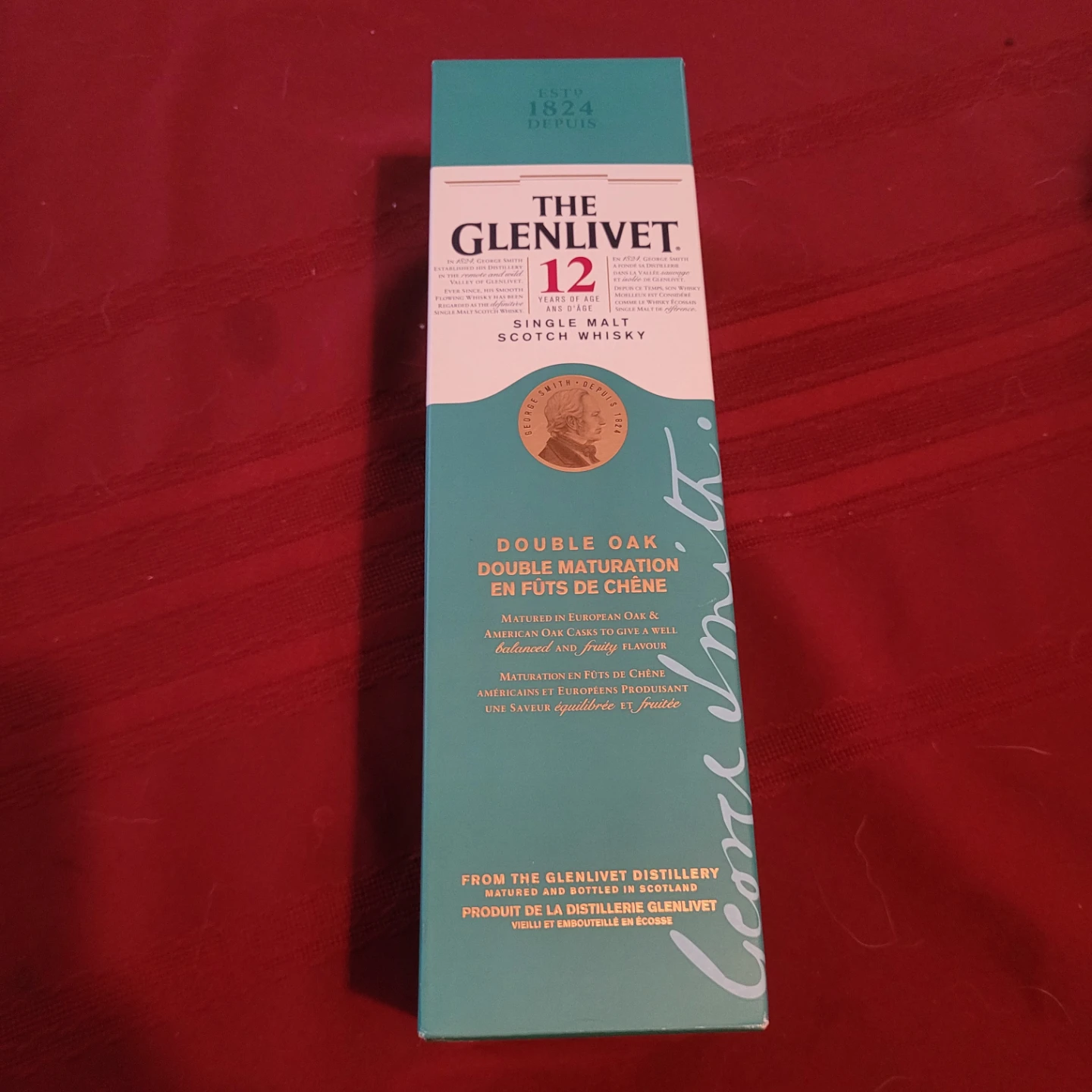The Glenlivet 12 Year Old Single Malt Scotch Whisky