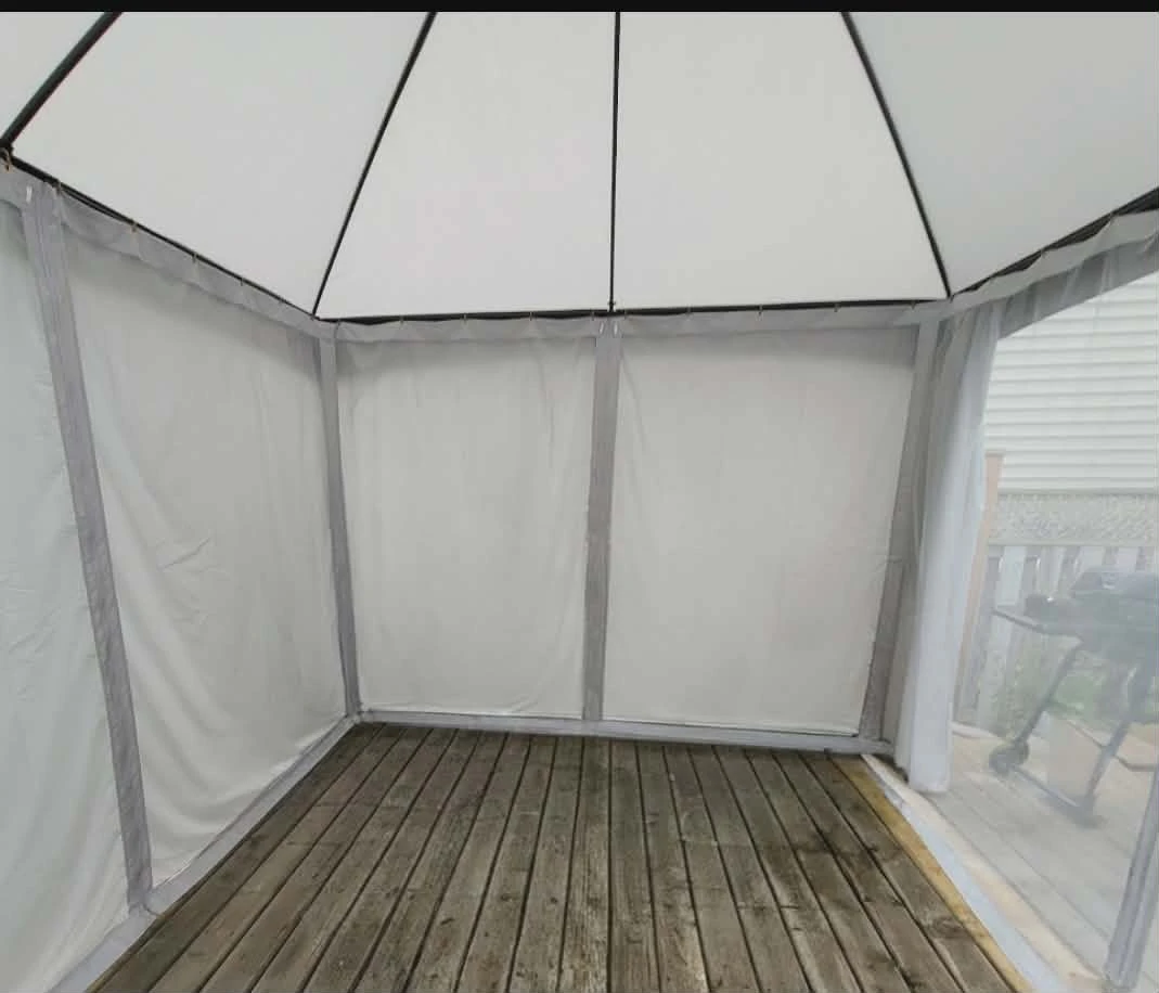 Two-Tiered Metal Gazebo Frame (10x10) - photo 4