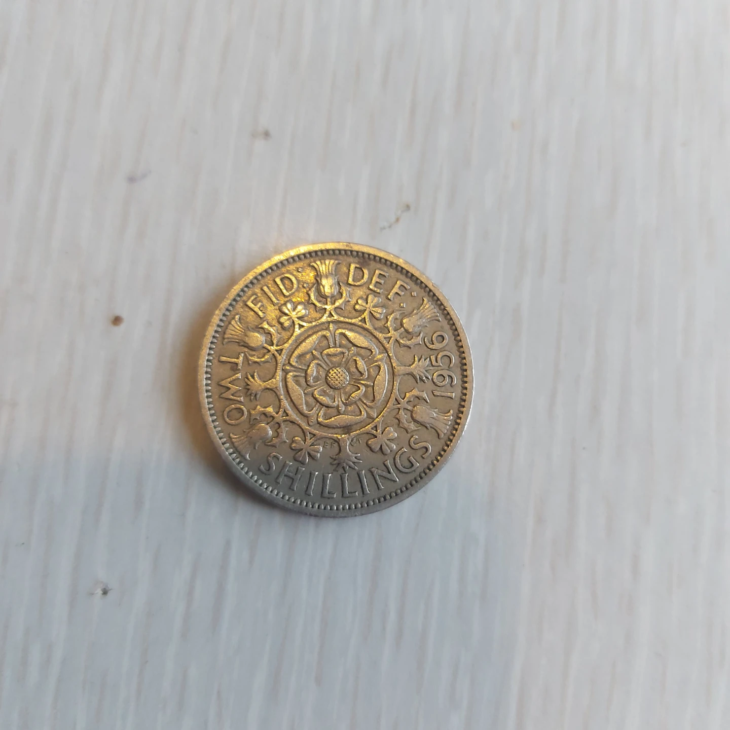 1961 Two Shillings Coin