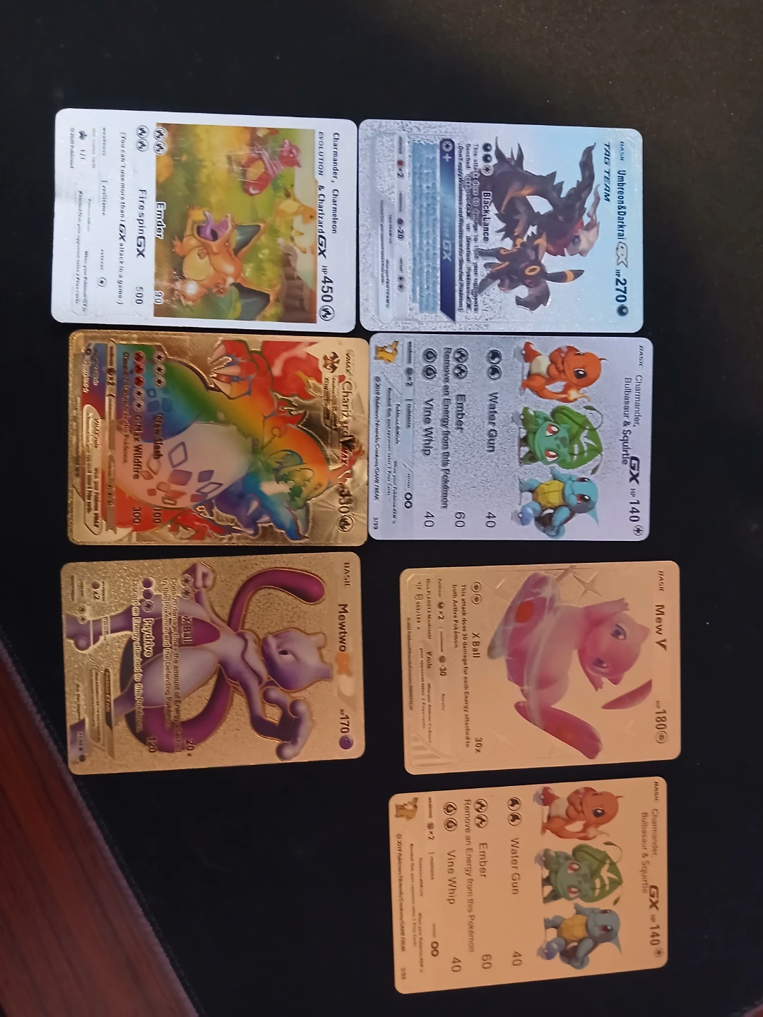 Mewtwo, Mew V, Umbreon & Darkrai Gx SCB