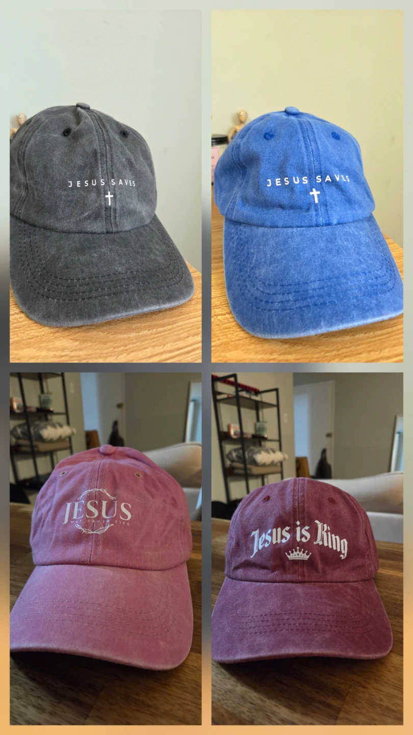 Jesus Saves - Unisex Christian Hats Caps *new
