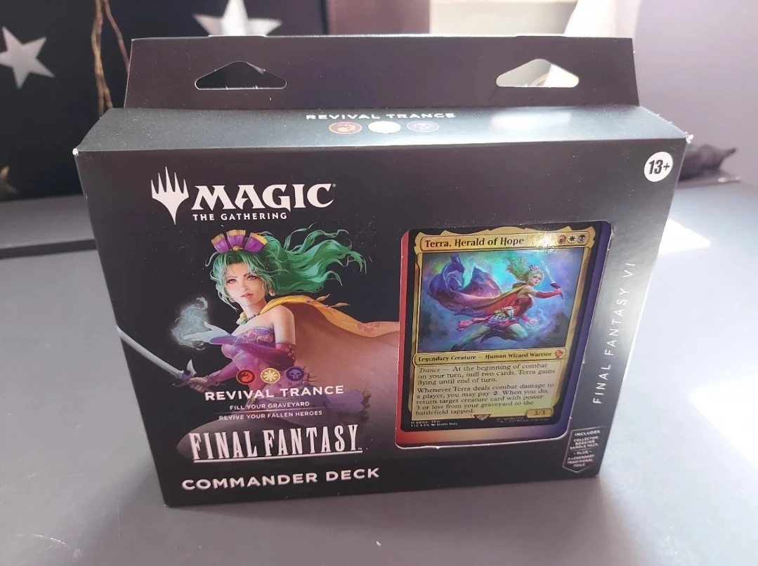 ⚽️ Magic The Gathering Final Fantasy VI Terra Commander Deck - photo 2
