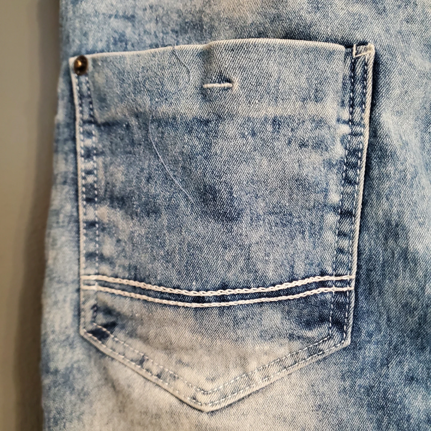 Southpole Men's Denim Moto Shorts ⚽ - photo 4