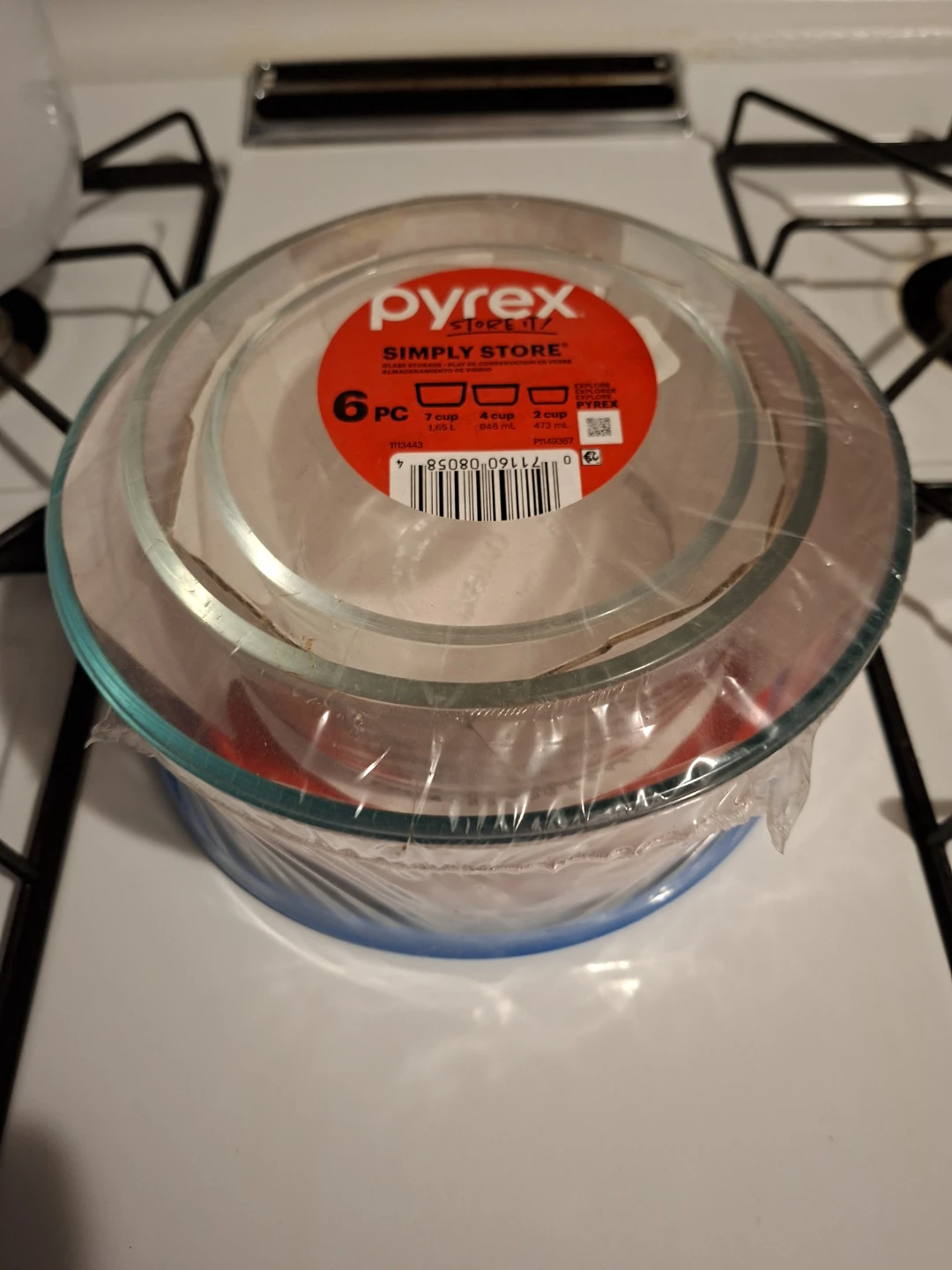 Pyrex Simply Store Glass Food Storage Containers (6-Piece) - photo 3