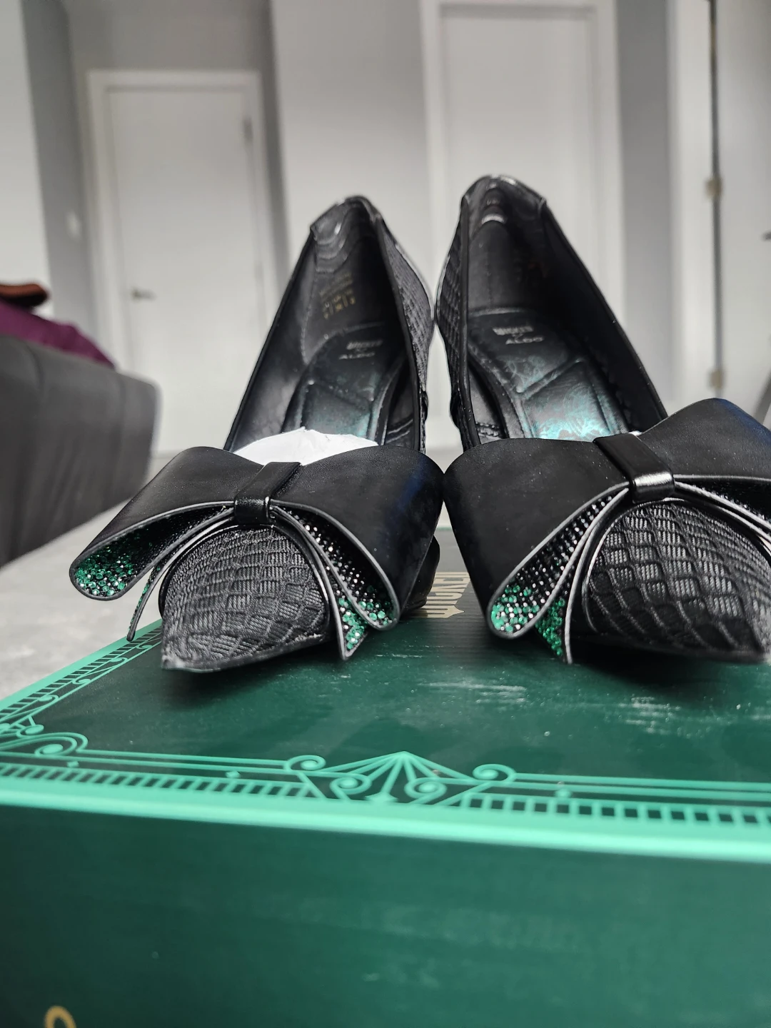 Wicked Aldo Black Bow Pumps - photo 4