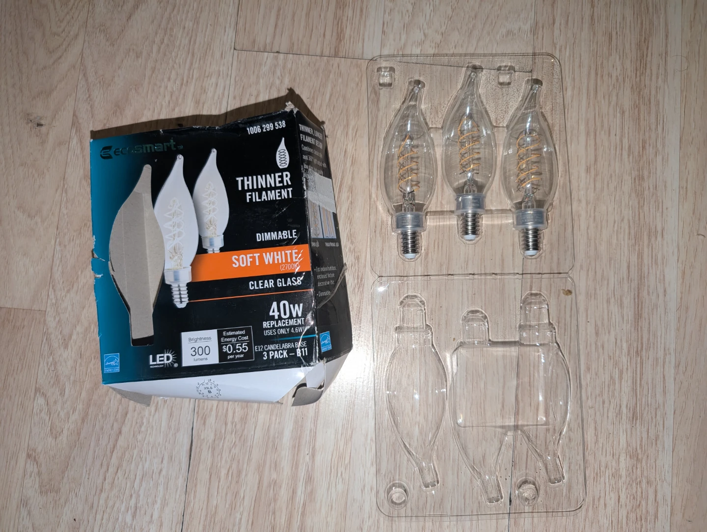 EcoSmart Thinner Filament LED Bulbs - photo 2