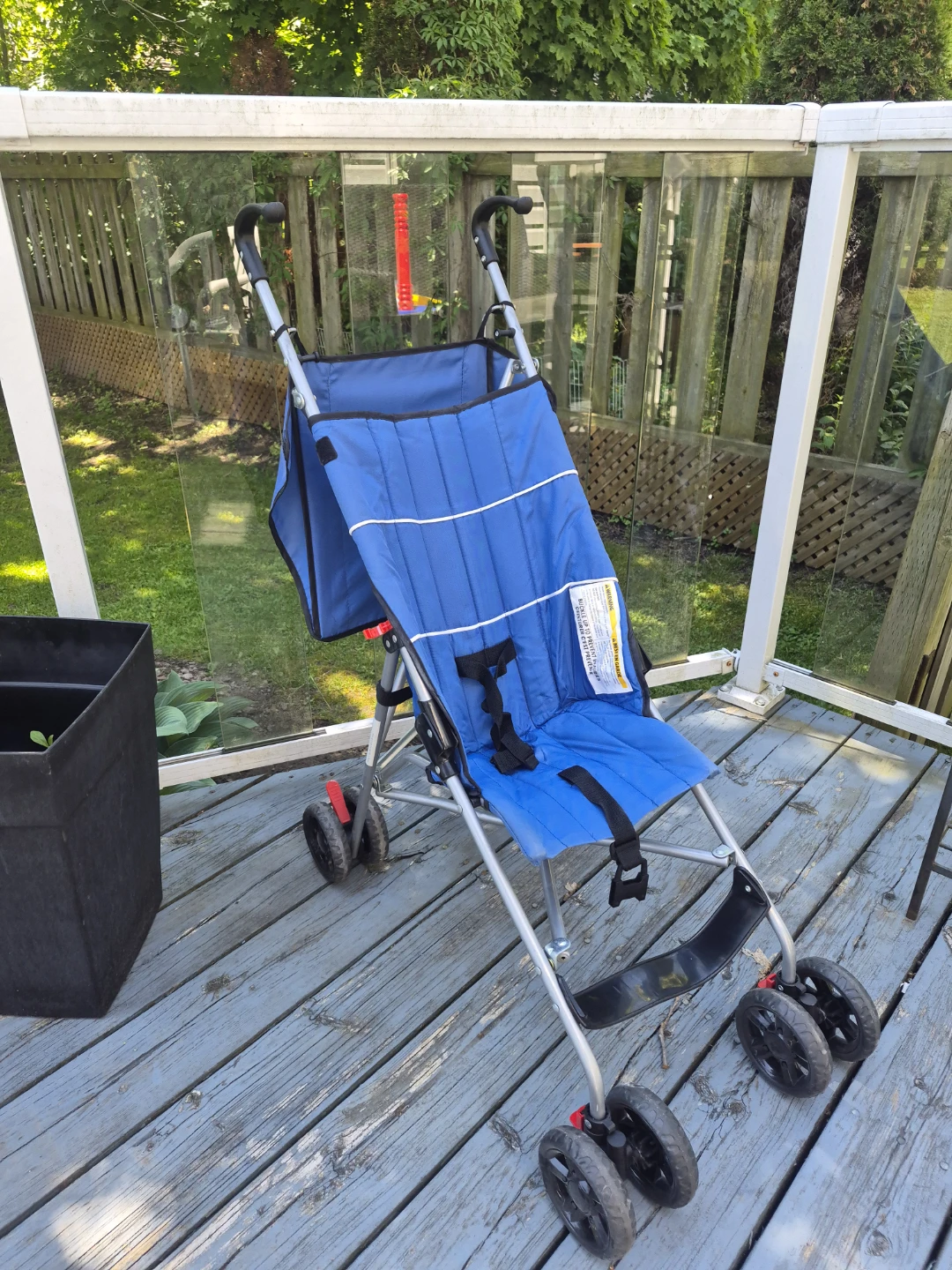 Blue Lightweight Stroller - photo 2