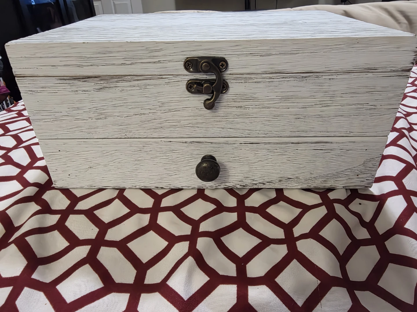 Wooden Jewellery Box with Drawer