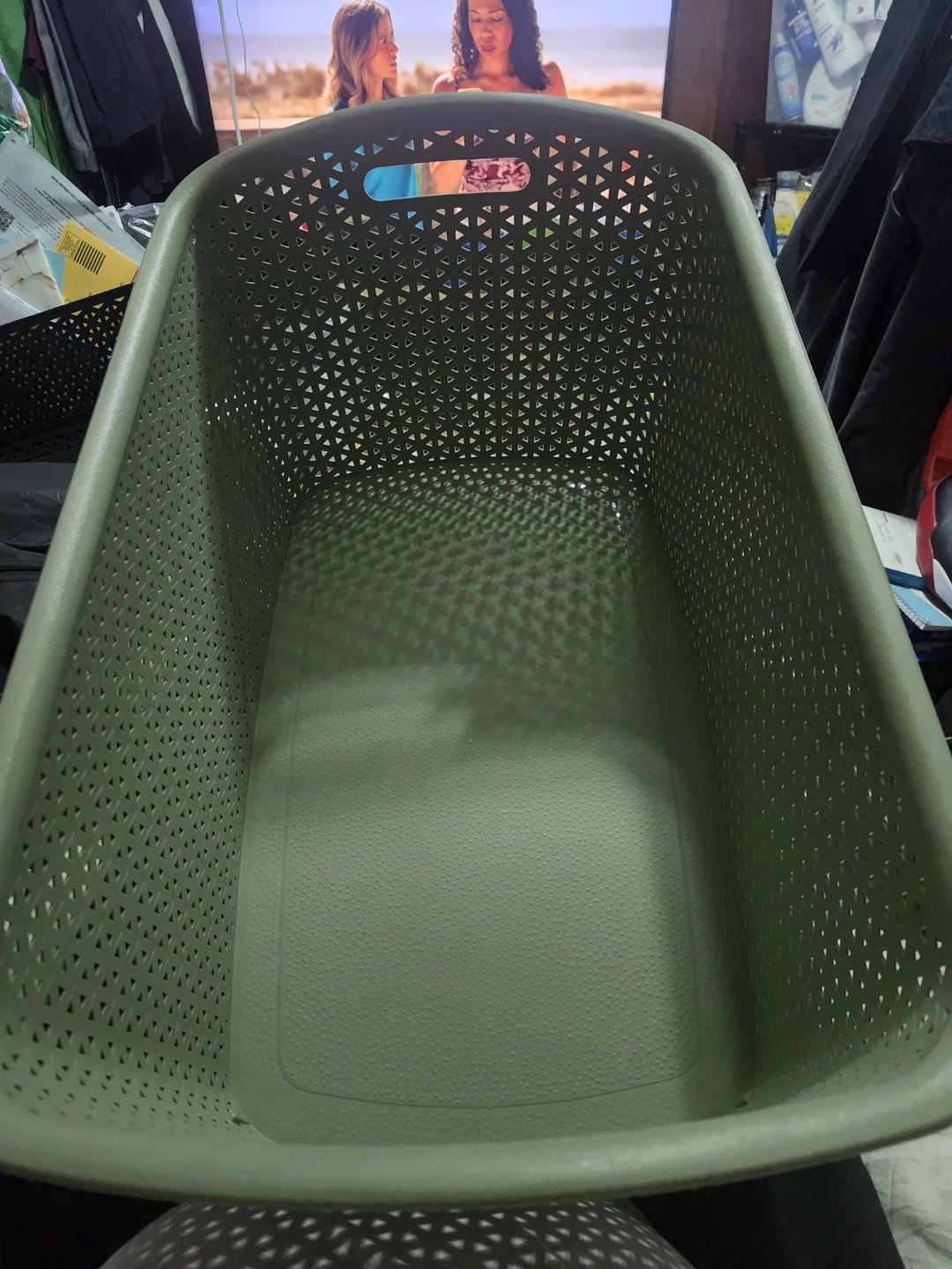 Green Storage Basket, Jumbo - photo 2