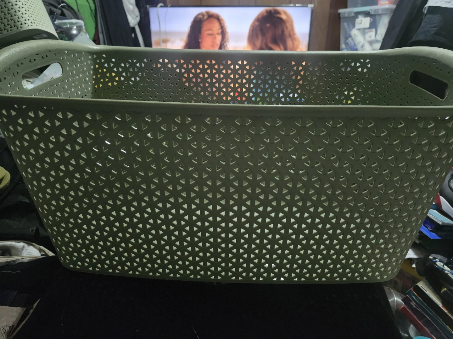 Green Storage Basket, Jumbo - photo 3