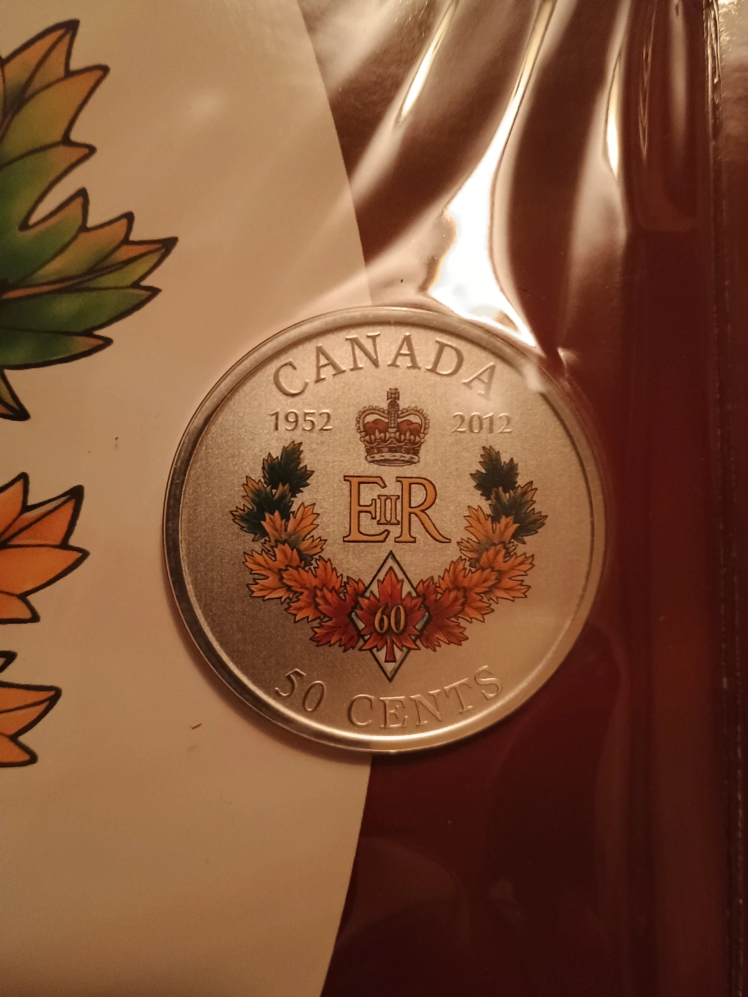 Canada 50 Cents Coin - Queen's Diamond Jubilee 1952-2012 - photo 3