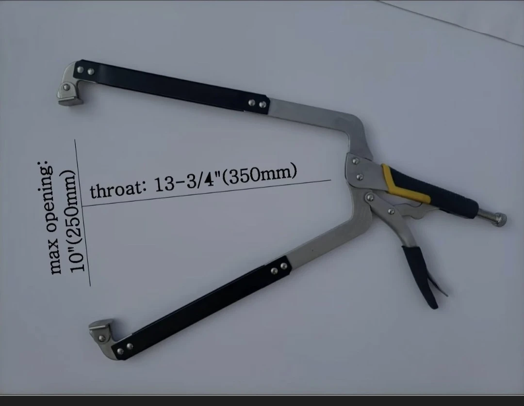 Locking C-Clamps with Swivel Pads - photo 2
