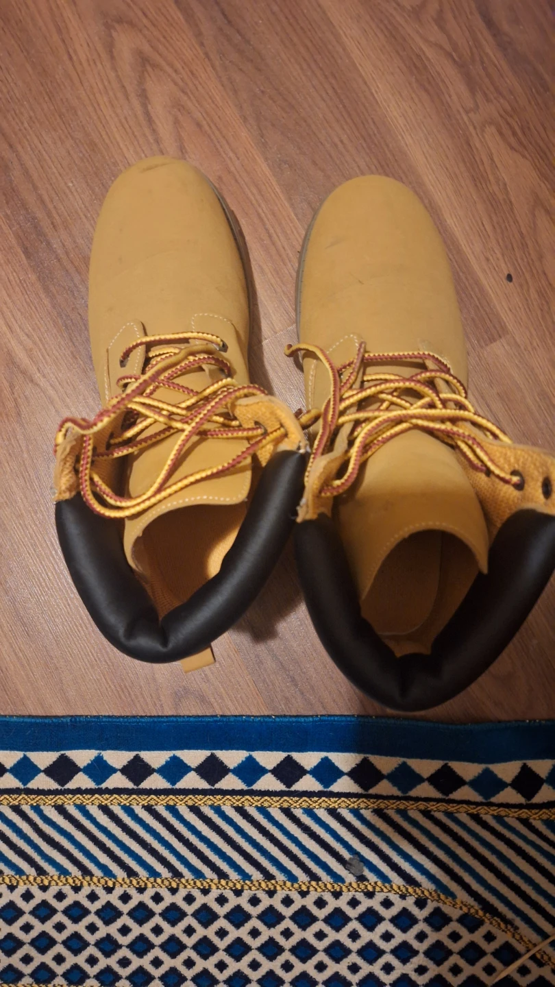 Tan Work Boots - photo 2