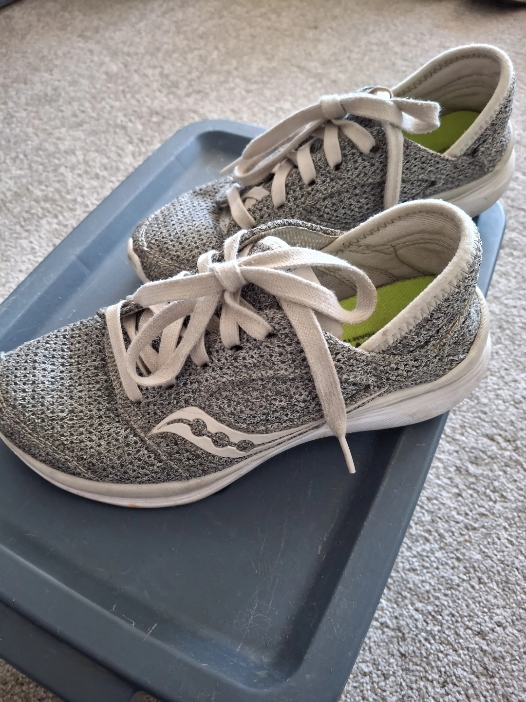 Saucony Grey Running Shoes