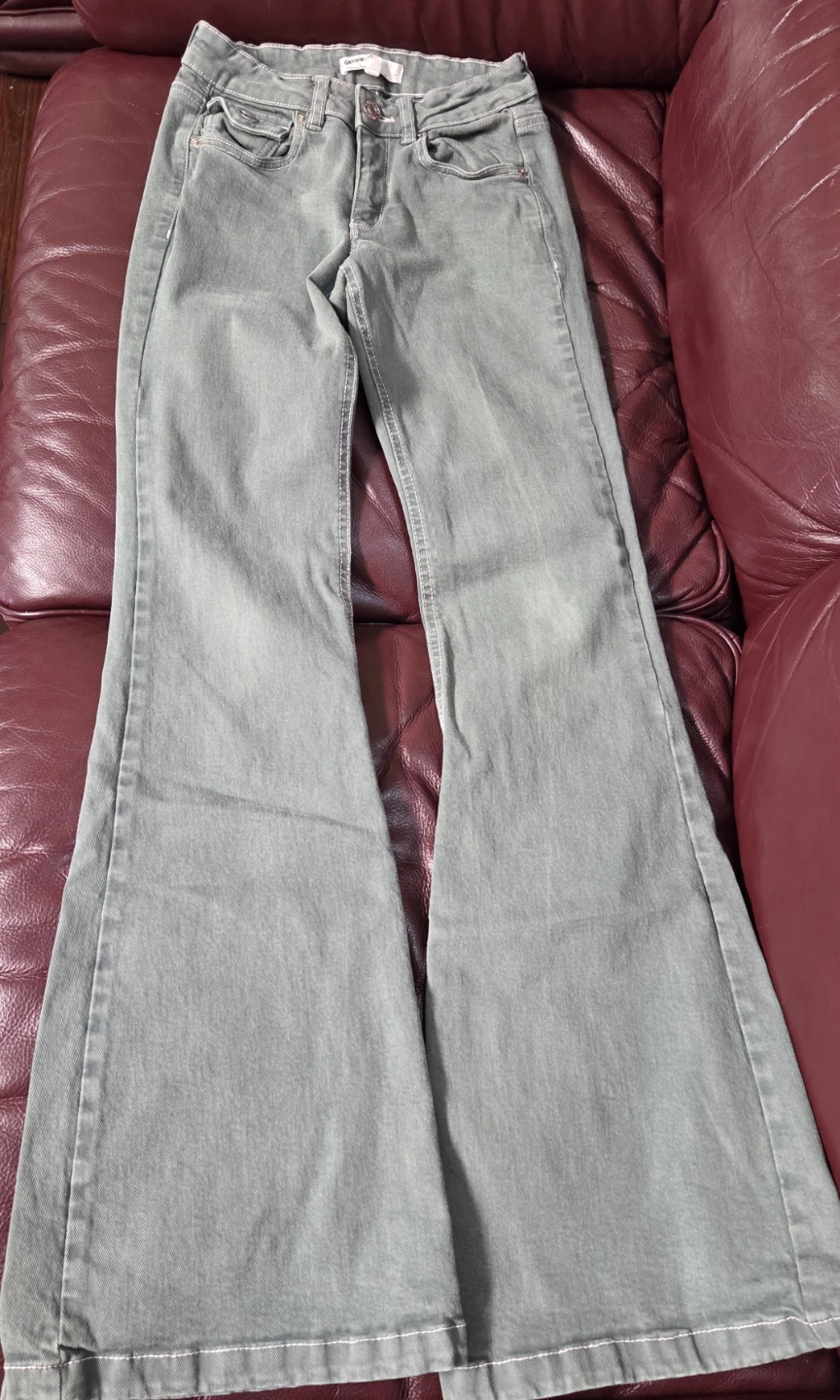 Garage Low Rise Flare Jeans