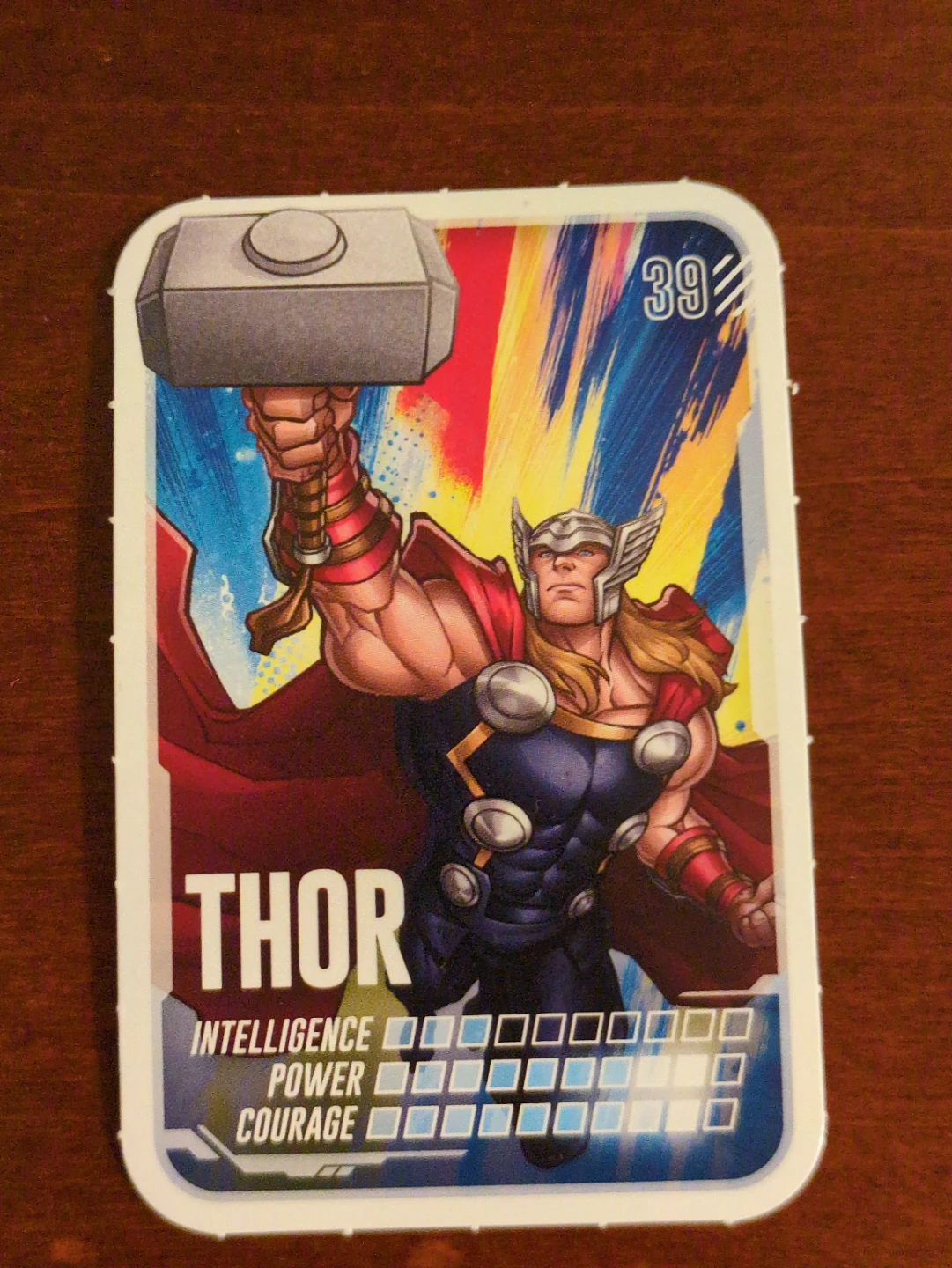 Marvel Thor Trading Card - photo 3