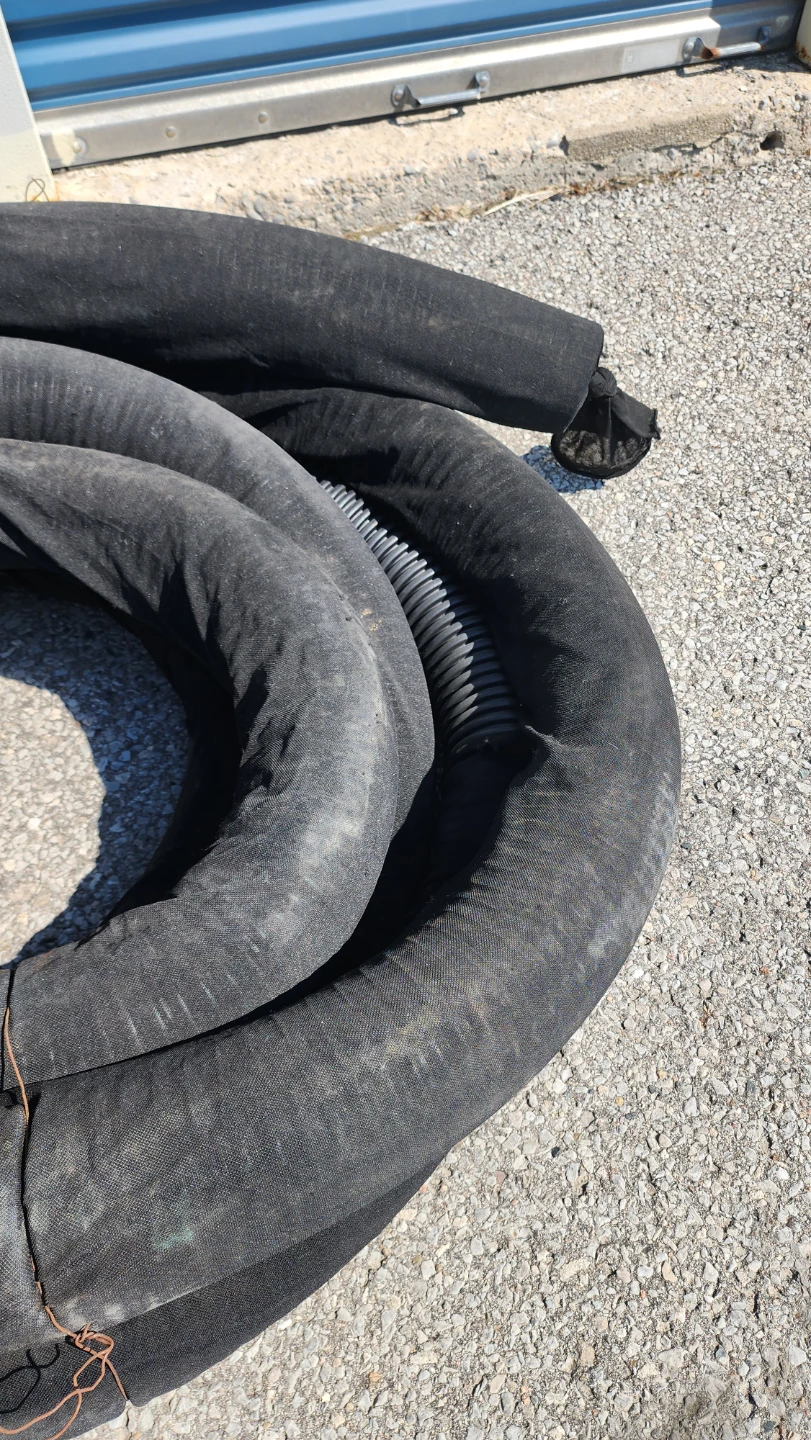 Black Flexible Drainage Pipe - photo 3