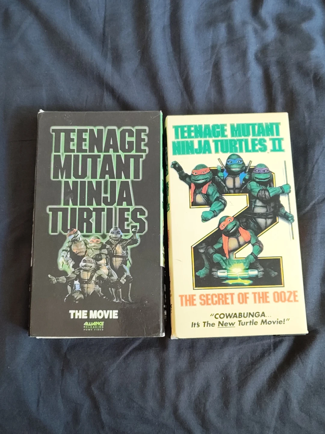 Teenage Mutant Ninja Turtles VHS Tapes