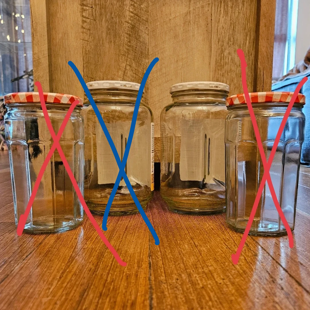 LARGE jars - 1.5L