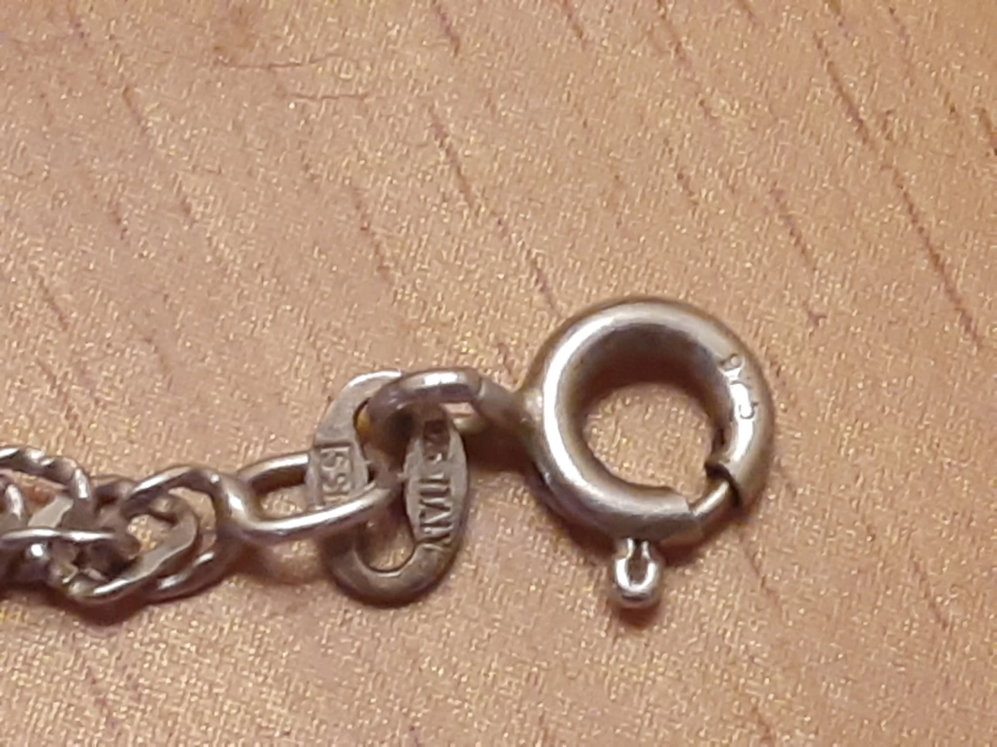 Sterling Silver Rope Chain Necklace - photo 2