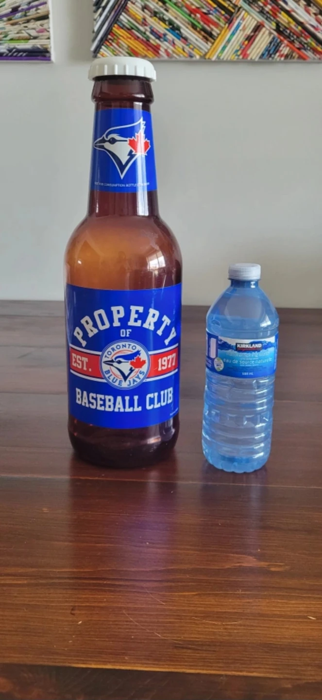 ⚽ Toronto Blue Jays Property of Baseball Club Coin Bank Bottle - photo 5
