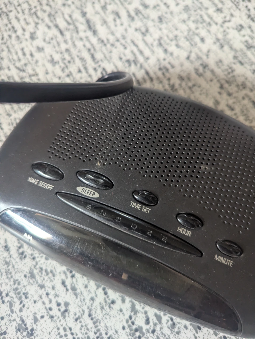 GE AM/FM Clock Radio alarm