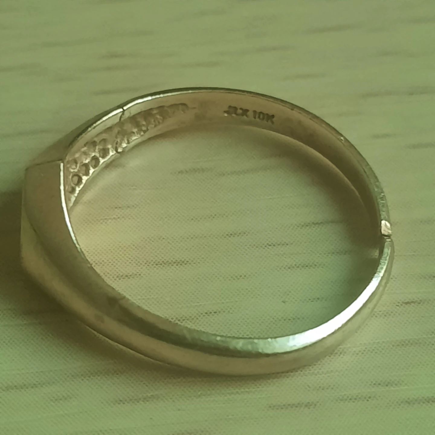 10K Gold Heart Ring - photo 2