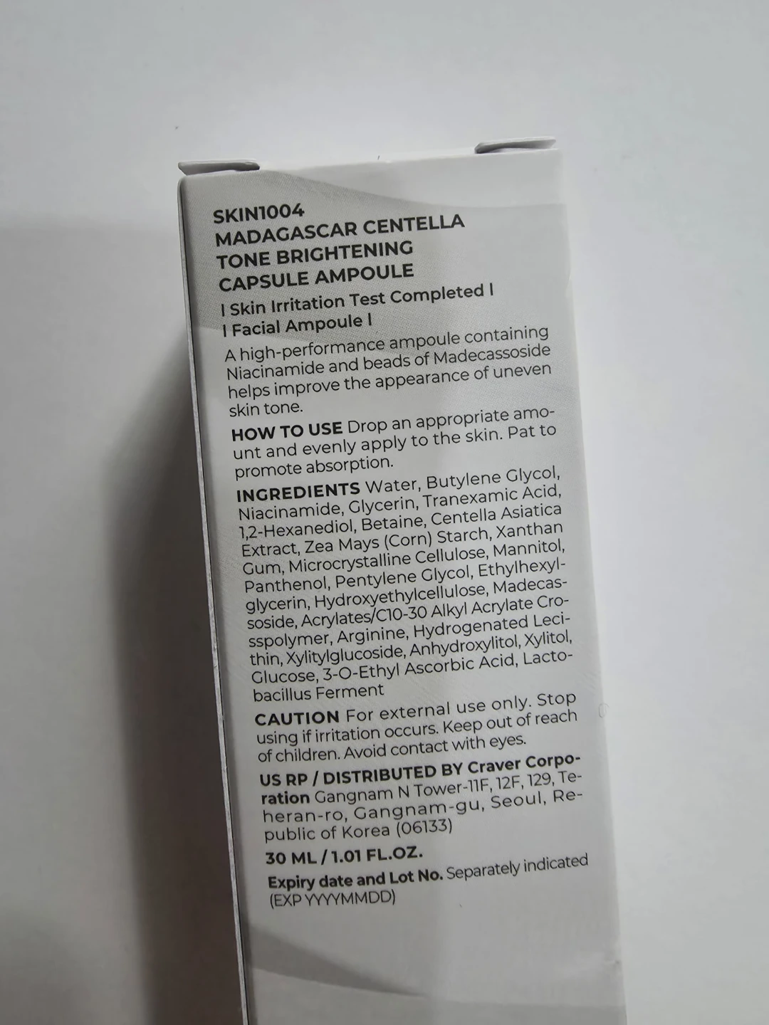 SKIN1004 Madagascar Centella Tone Brightening Capsule Ampoule ⚽️ - photo 2